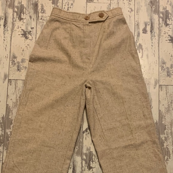 Rare Vintage Size:00 Oatmeal Women’s Trousers - Picture 10 of 14